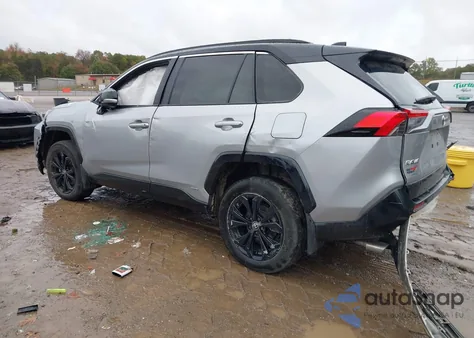 2024 Toyota Rav4 Hybrid Xse из США, поврежденный, VIN 4T3E6RFV7RU151776